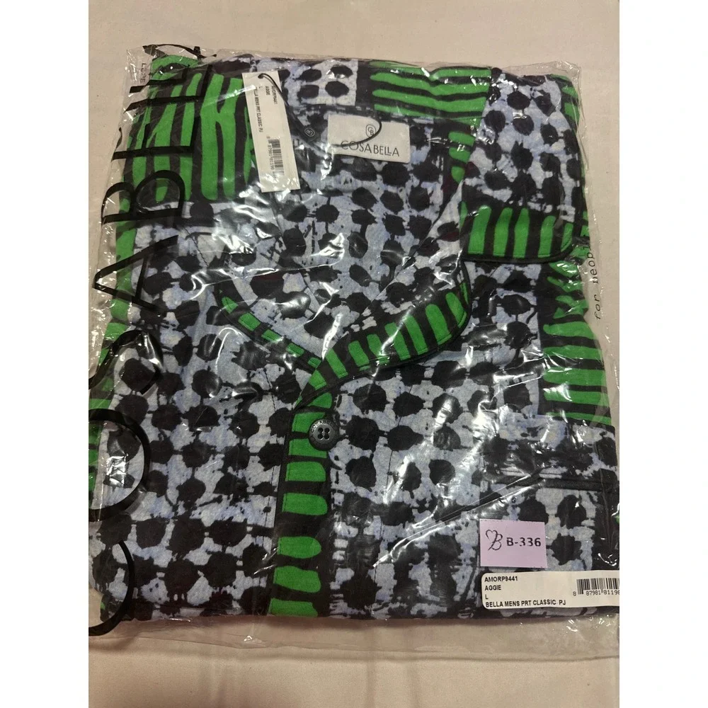 Cosabella  Men's Premium Modal‎ Cotton Sleepwear Set L